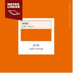 ORACAL 651 LARANJA CLARO 36