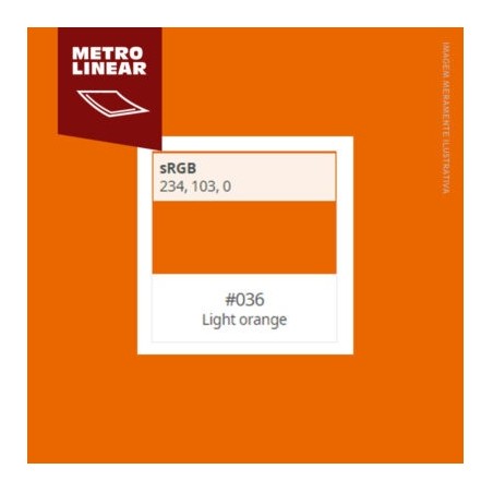 ORACAL 651 LARANJA CLARO 36