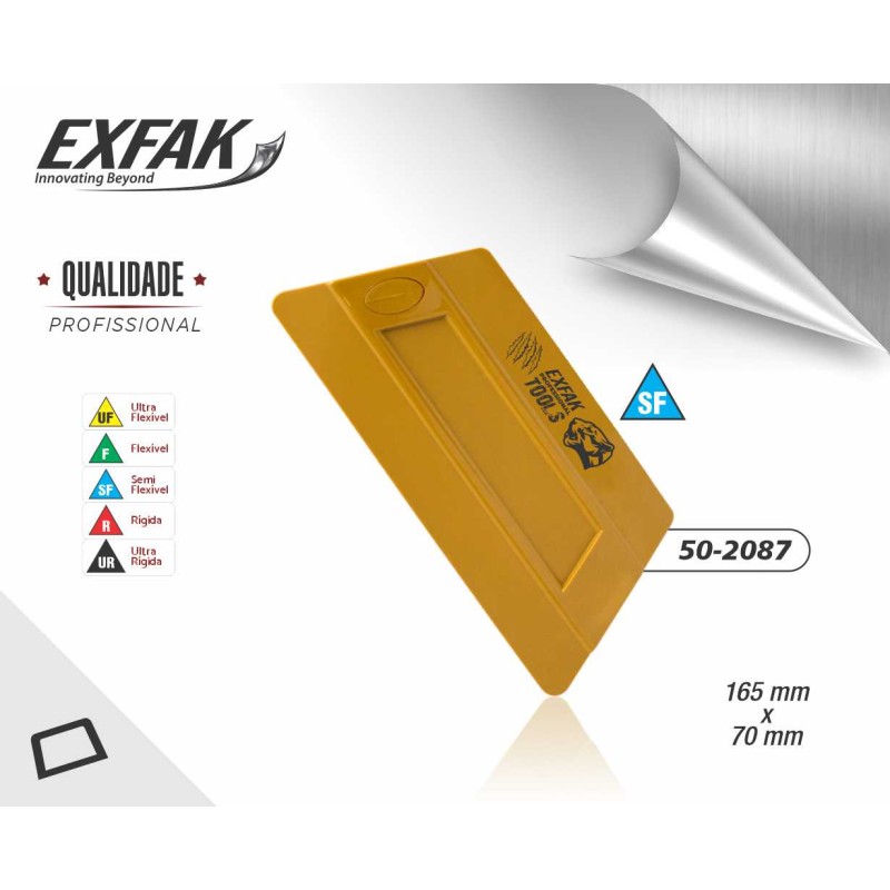 ESPATULA BRANCA TRAPEZOIDAL 50-2025 EXFAK
