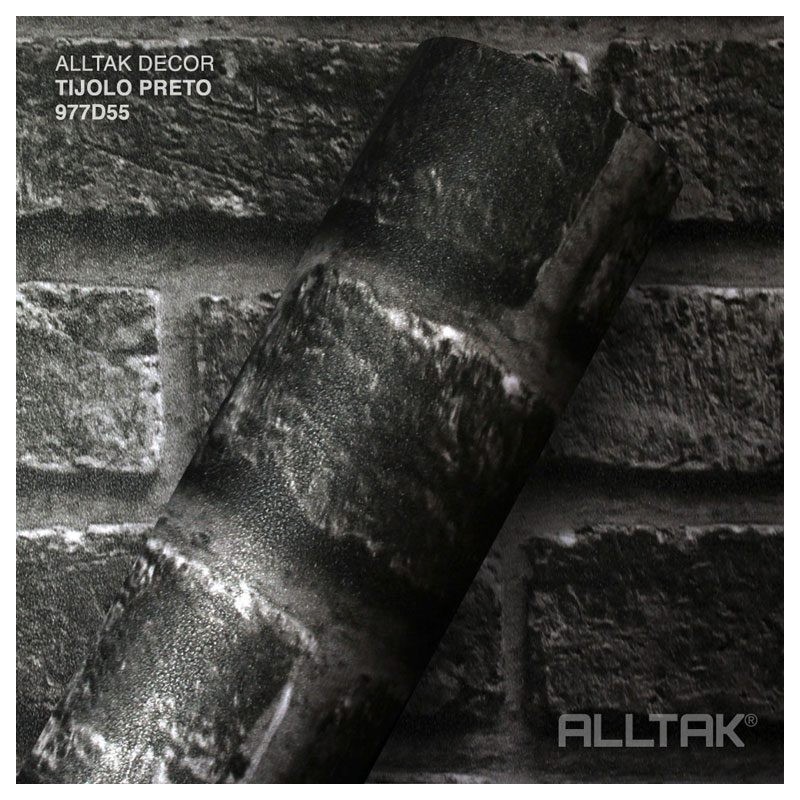 ALLTAK DECOR TIJOLO PRETO