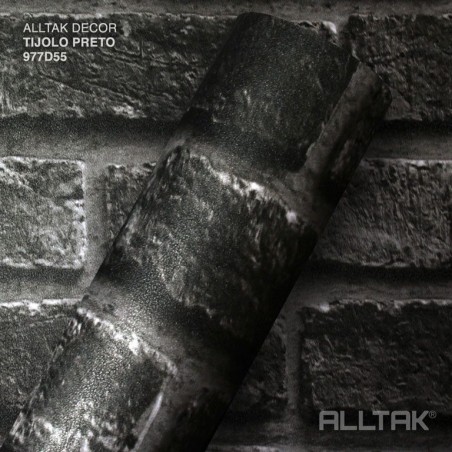 ALLTAK DECOR TIJOLO PRETO