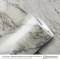 GOLD PEDRAS MÁRMORE CARRARA GLOSS