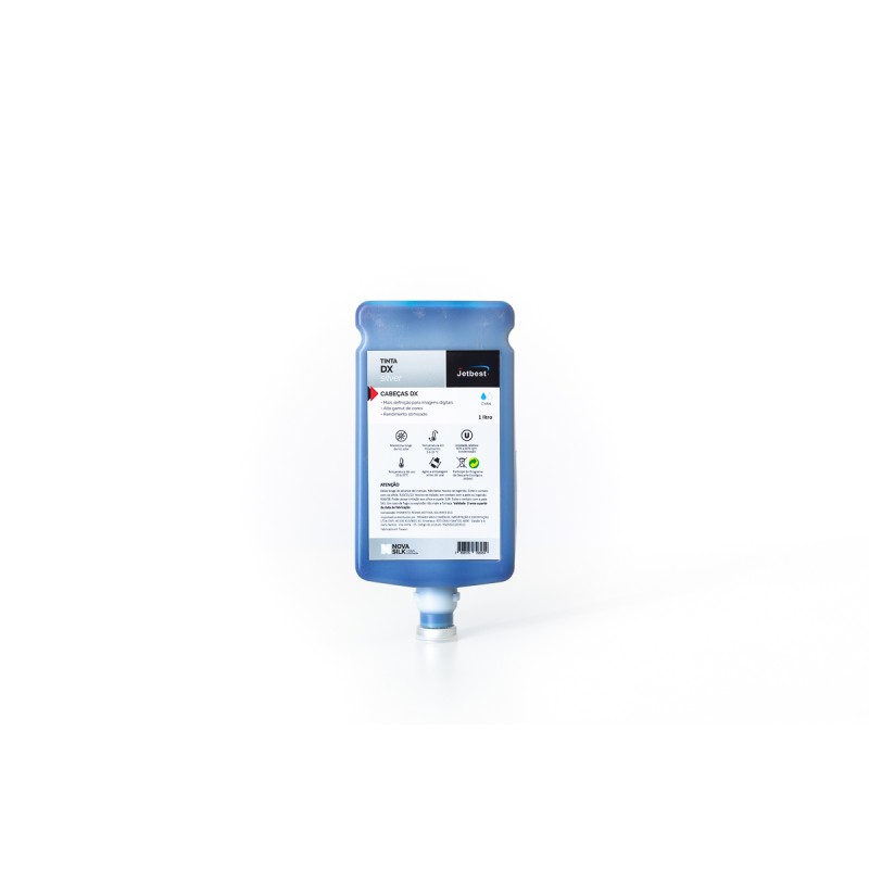 TINTA JETBEST DX LINHA SILVER CYAN 1L