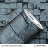 GOLD PEDRAS CUBO 3D CINZA LUNAR