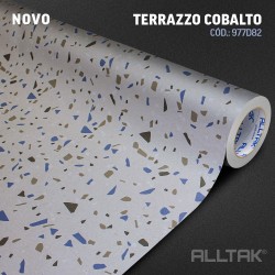 ALLTAK DECOR TERRAZZO COBALTO 1,22M