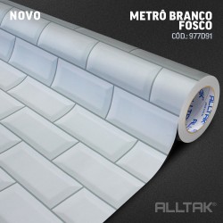 ALLTAK DECOR METRO BRANCO FOSCO