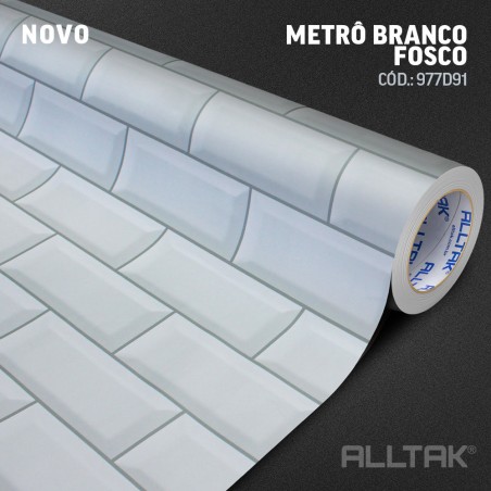 ALLTAK DECOR METRO BRANCO FOSCO