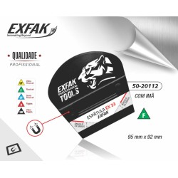 ESPATULA LEQUE PRO PRETA C/ IMA 50-20112 EXFAK