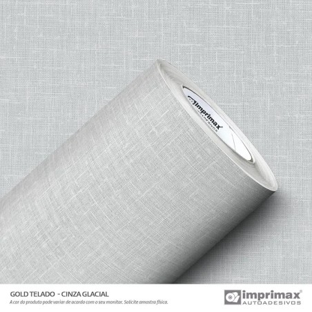 GOLD TELADO LINHO CINZA GLACIAL